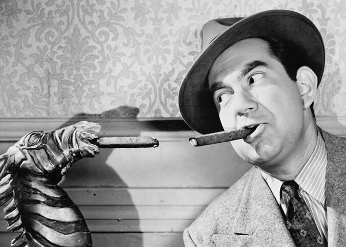 Fumător de țigări de foi